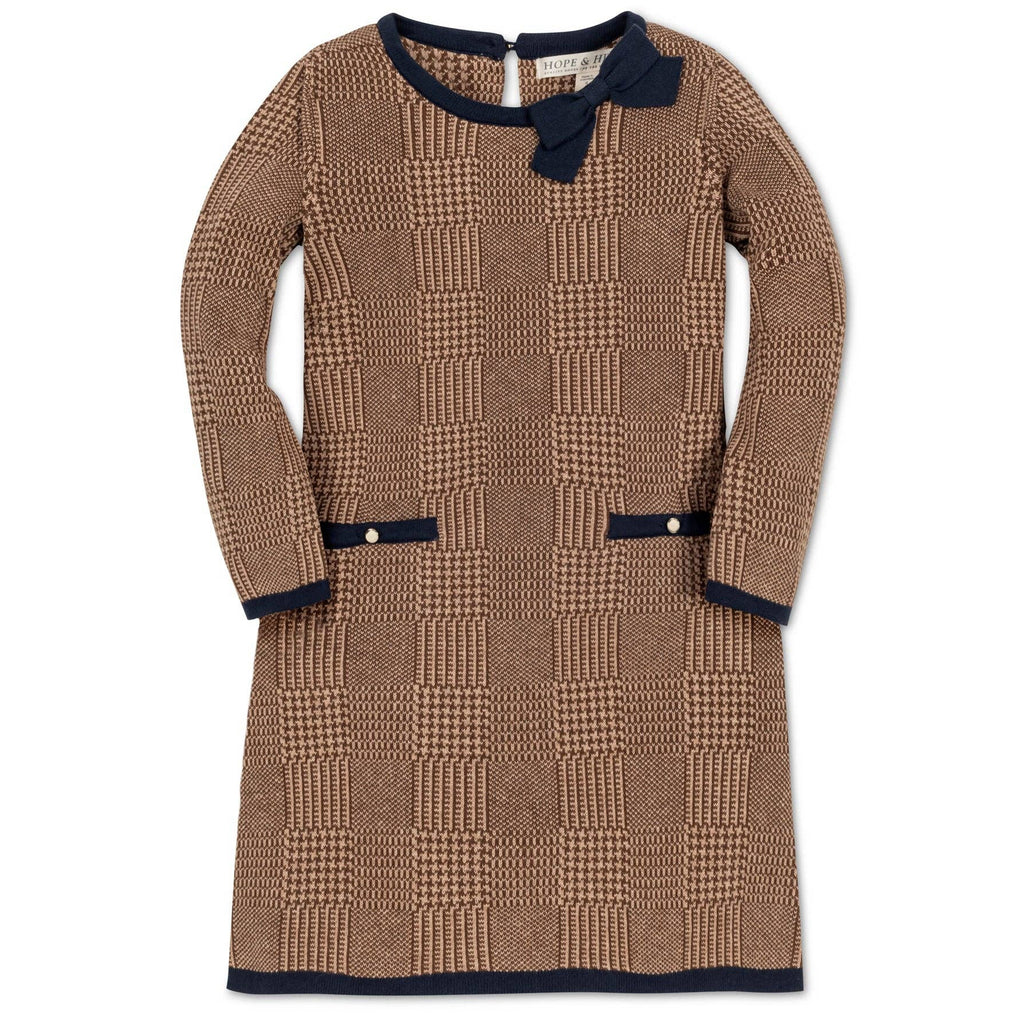 Hope & Henry- Organic Bow Sweater Dress