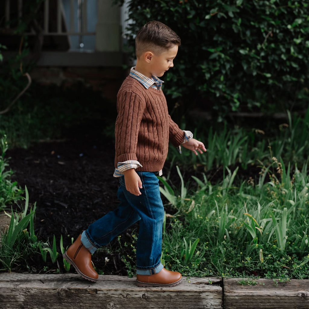 Hope and Henry - Organic V-Neck Sweater