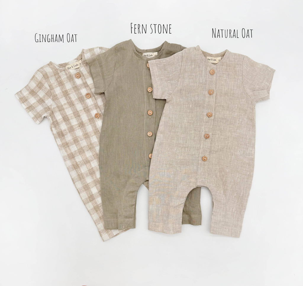 Olive + Cradle - Sami ll Linen Jumper