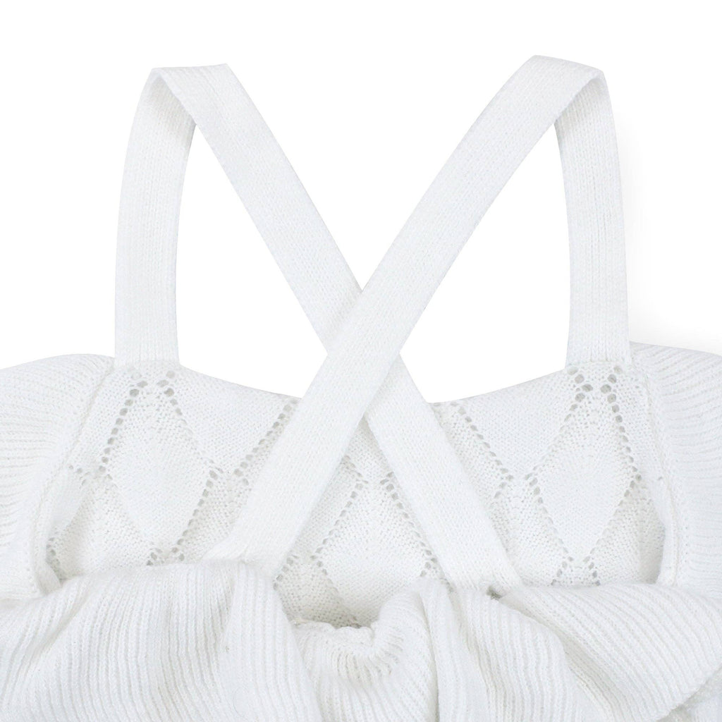 Hope and Henry - Ruffle Sweater Romper