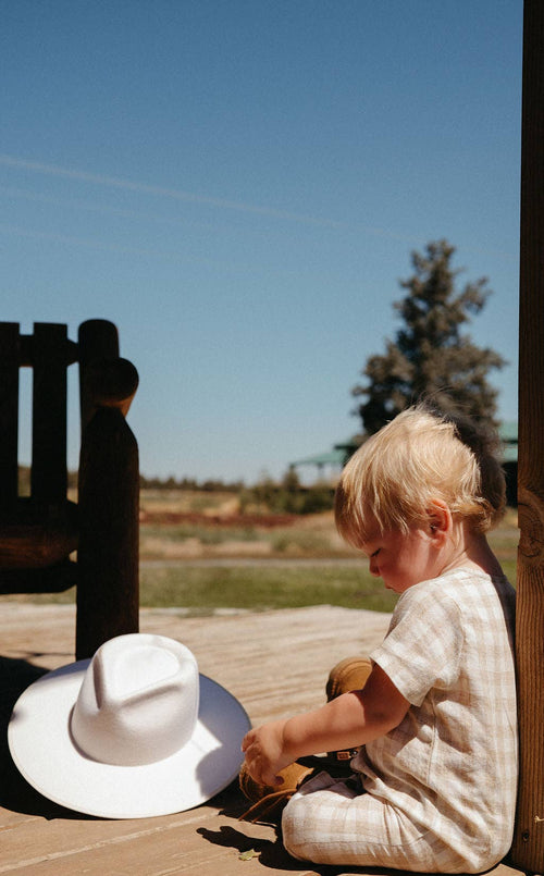 Olive + Cradle - Sami ll Linen Jumper