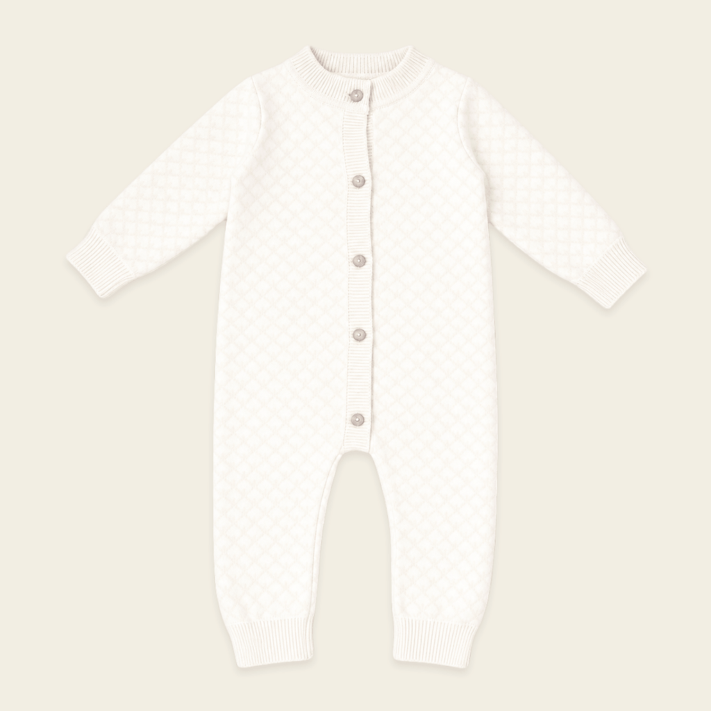 Viverano Organics - Organic Dove White Lux Jacquard Set