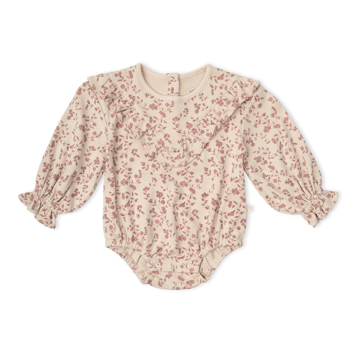 Makemake Organics - Organic Ruffle Bubble Romper