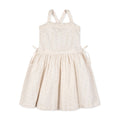 Hope and Henry - Organic Ivory Ruffle Cotton Eyelet Dress