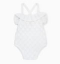 Hope and Henry - Ruffle Sweater Romper