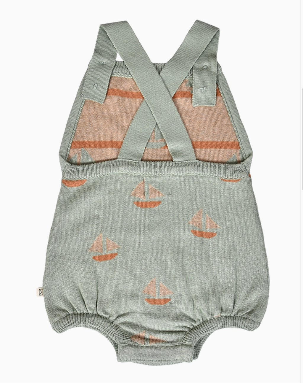 Dear Hayden - Frankie Romper Seafoam