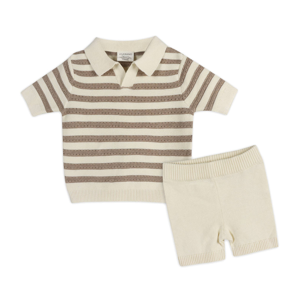 Viverano Organics - Theo Polo Shirt & Shorts Set