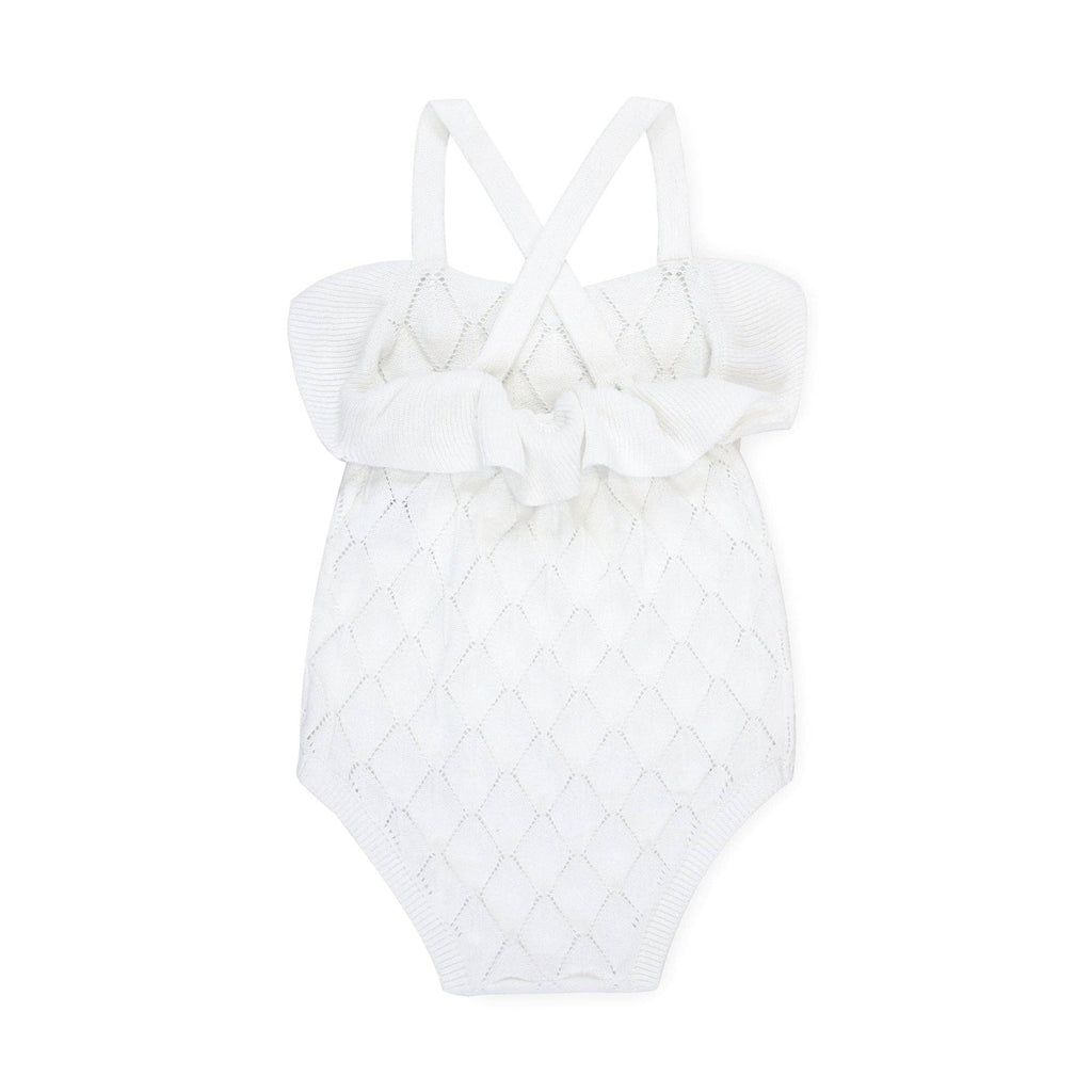 Hope and Henry - Ruffle Sweater Romper