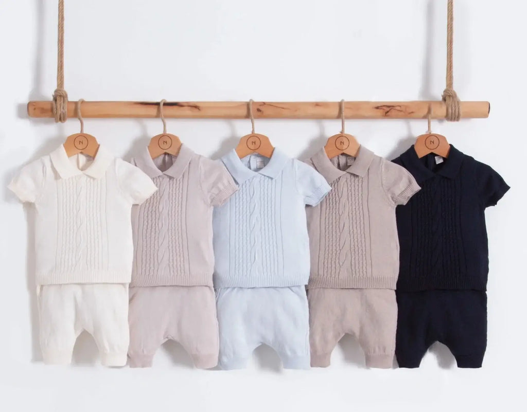 Nipperland - Organic Cotton Knit Short Set
