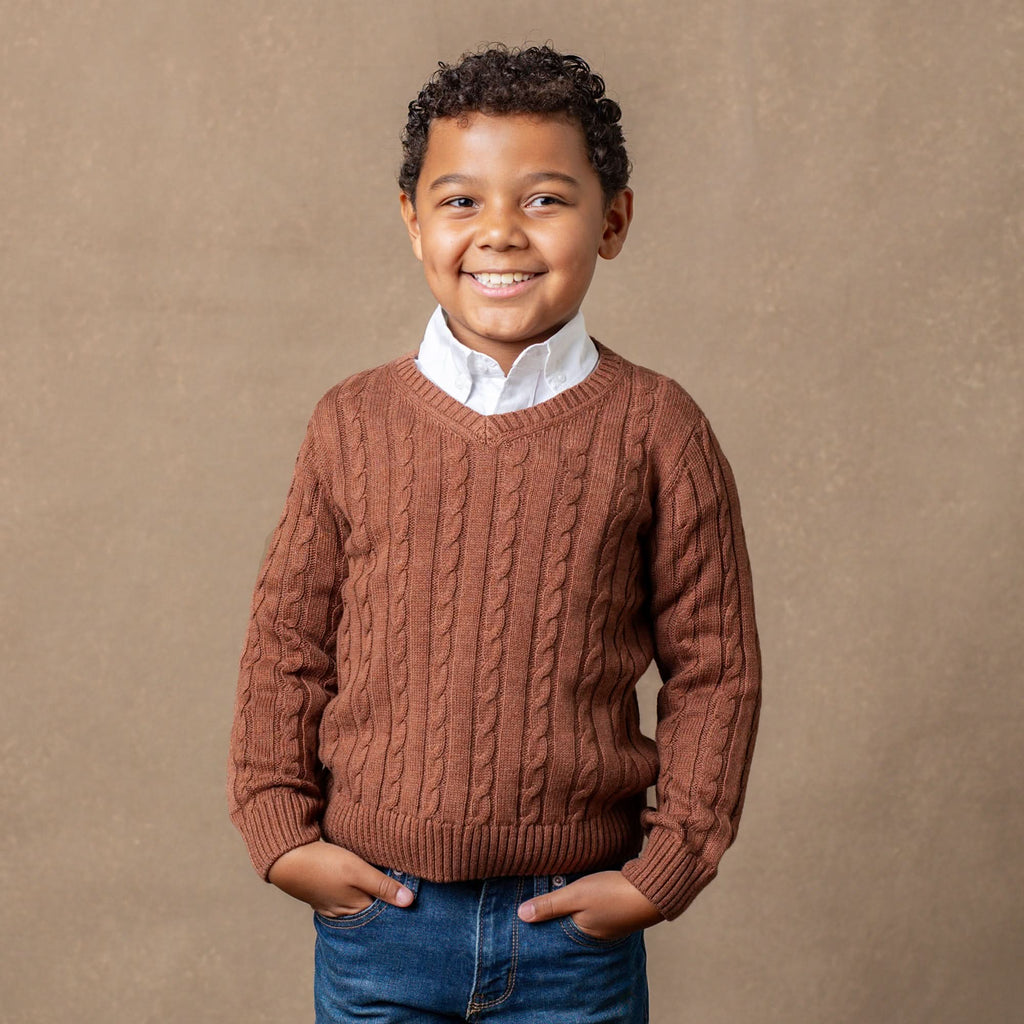 Hope and Henry - Organic V-Neck Sweater
